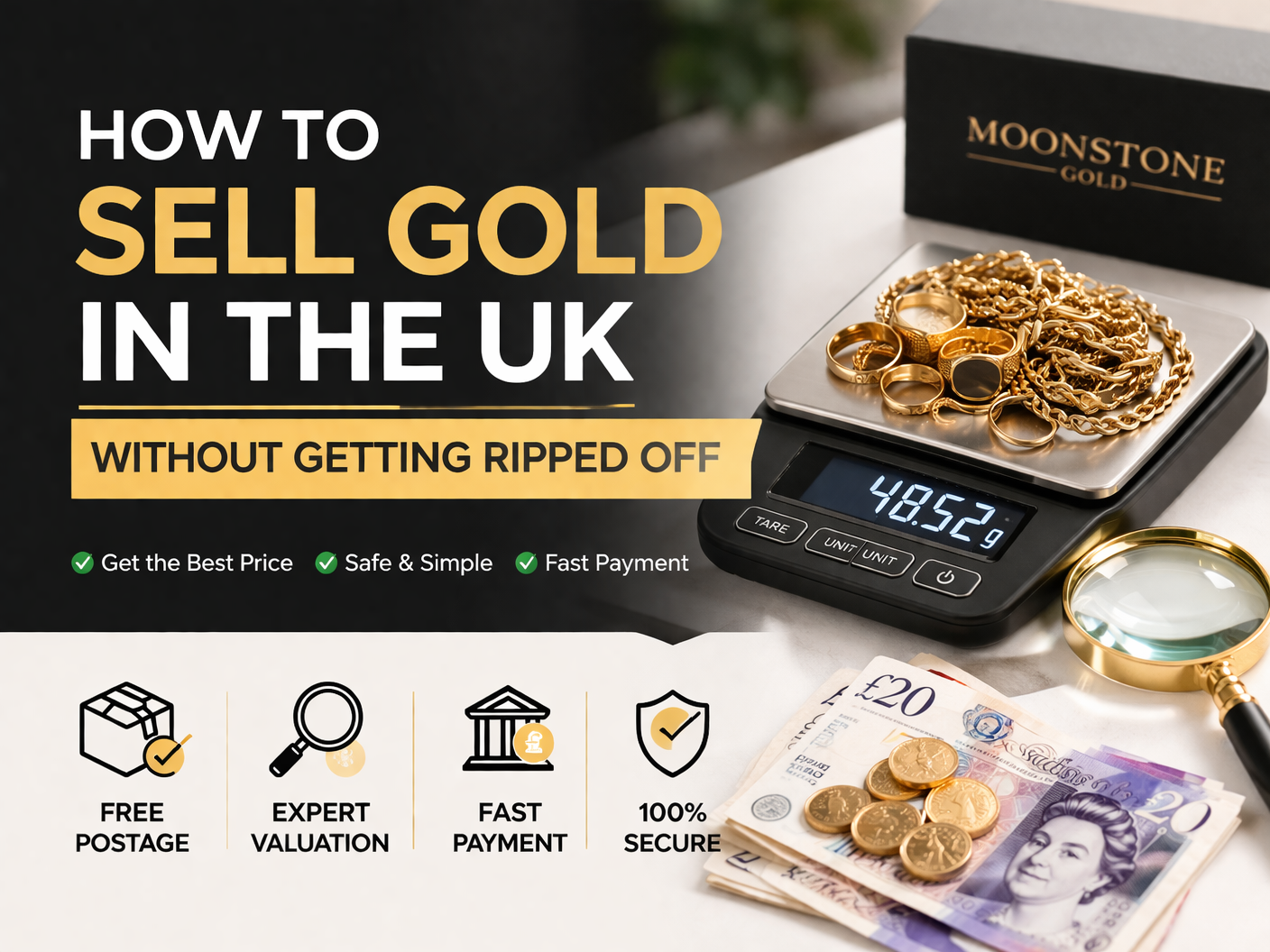 How to Sell Gold in the UK (Without Getting Ripped Off)